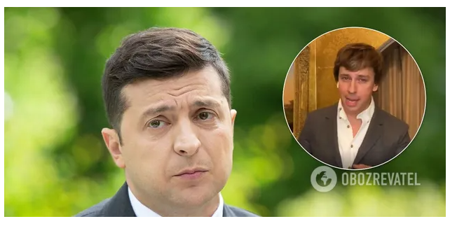 Галкін українською мовою потролив Зеленського через опитування в день виборів. Відео