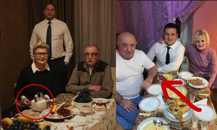 Українець: Подивіться уважно на ці два фото. От усе у цих двох синхронно, одночасно захворіли на ковід, разом одужали, ще й фотки публікують схожі.