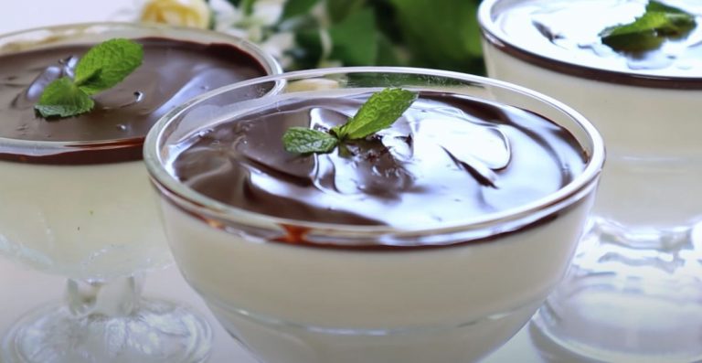 Десерт “Пташине молоко” зі сметани і шоколаду — готується дуже просто!