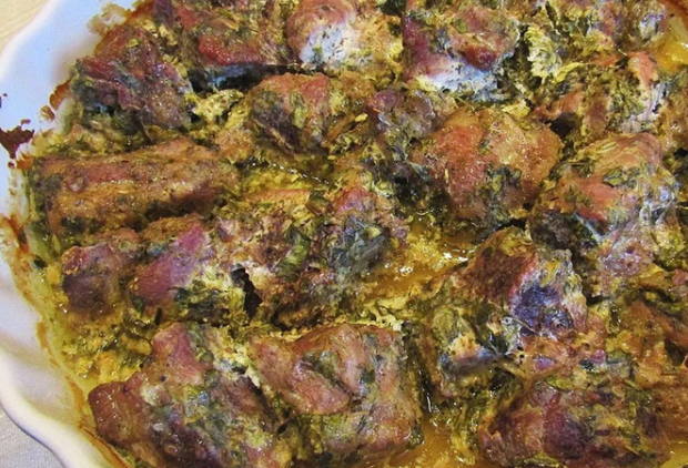 Готується легко, з’їдається швидко! Пікантне і дуже ароматне м’ясо по-грузинськи!