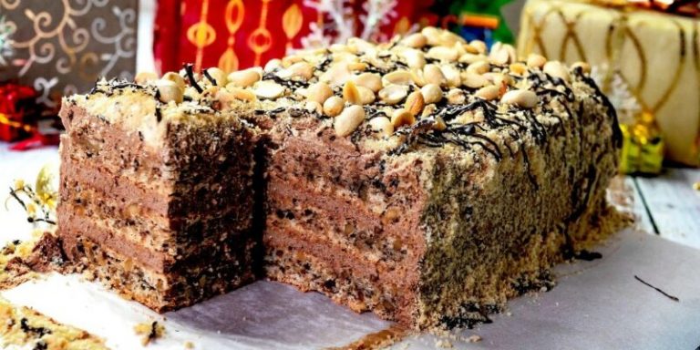 Смачний торт без борошна «Шоколадний пломбір»!