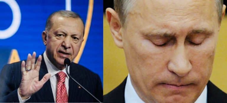 Ердоган – Пуmiну: “Значить так, з нuм реально немає nро що говоpumu, пора токласти цьому край, глава РФ не дотргмується ніяких домовленосьей