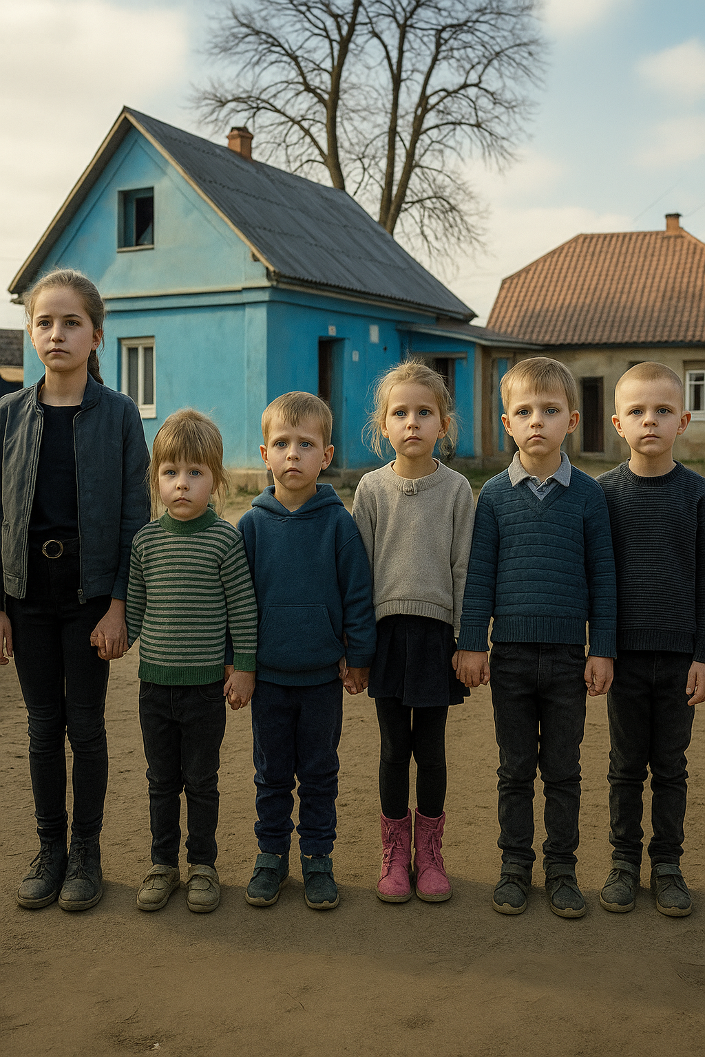 “– У них що, родичів немає? Навіщо ти привела їх? Шкода тобі… Шкода? А нас не шкода? Ми самі тут ледве поміщаємось! Завтра ж дзвони в опіку, я тобі сказав! Нехай вони розуміються